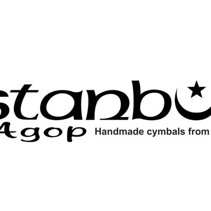 Mini hi-hat cymbals brand logo: Istanbul Agop handmade cymbals from Turkey