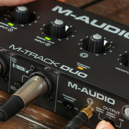M-Audio M-Track Duo 2-in 2-out USB Audio Interface (MTrack/MTrackDuo)