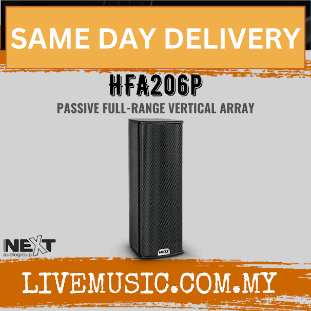 Next Audio HFA206p Passive 2-Way Full-Range Vertical Array ( HFA-206p / HFA 206p )