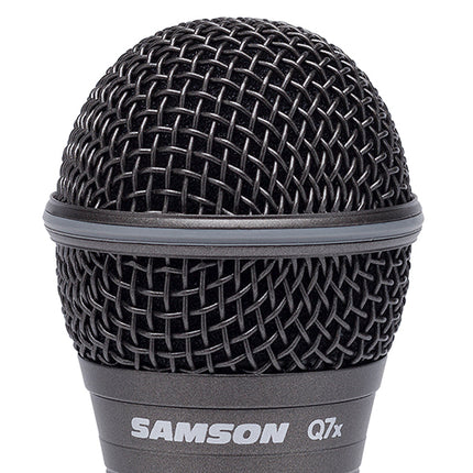 Samson Q7x - Professional Dynamic Handheld Microphone With Clip (Q7-x/SAQ7X)