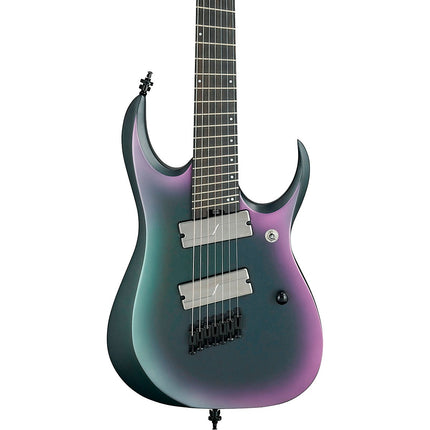 Ibanez Axion Label RGD71ALMS Solid Body Electric Guitar - Black Aurora Burst Matte (RGD71ALMS-BAM)