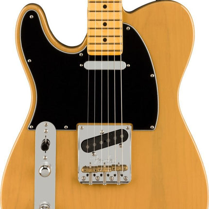 Fender American Professional II Left-Handed Telecaster Electric Guitar, Maple Fretboard - Butterscotch Blonde