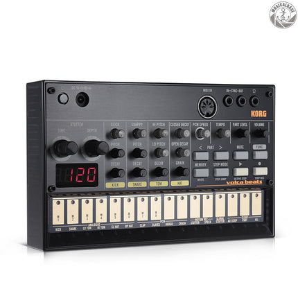 Korg Volca Beats Analog Drum Machine Midi Controller (VolcaBeats/Volca-Beats)
