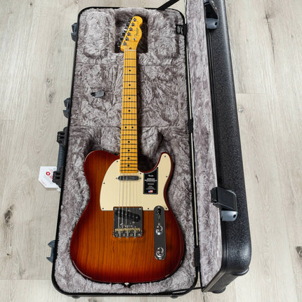 Fender American Professional II Telecaster Electric Guitar, Maple Fretboard - Sienna Sunburst