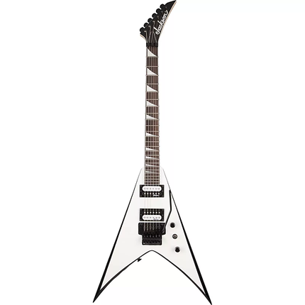 Jackson JS32 King V - JS Series Electric Guitar Amaranth Fretboard - White with Black Bevels (JS-32/JS 32-King V)