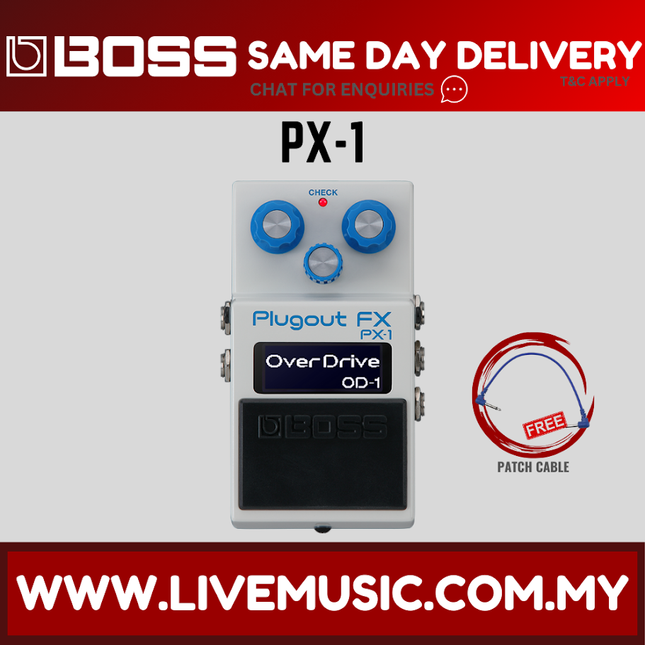 Boss PX-1 Plugout FX Pedal ( PX1 PX 1 )