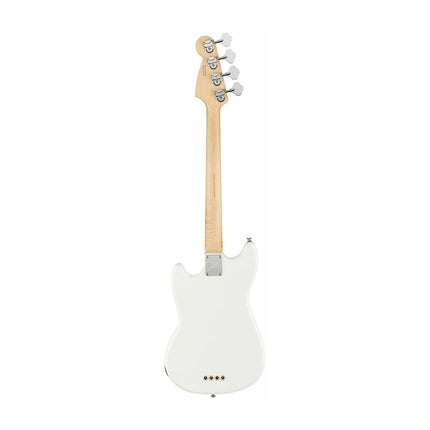 Fender American Performer Mustang Bass Guitar, Rosewood Fretboard with Bag - Arctic White