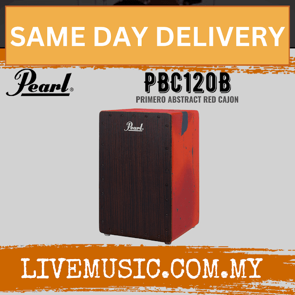 Pearl PBC120B Primero Cajon - Abstract Red (PBC-120B)