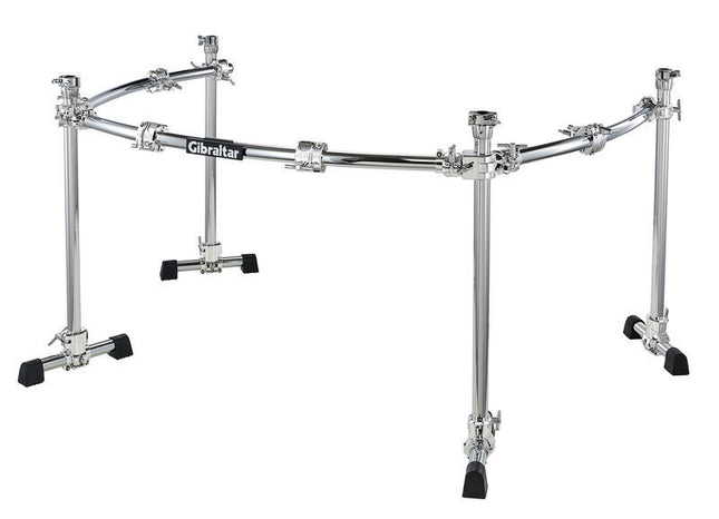 Gibraltar GCS-450C Chrome Road Series 4 Post Curved Rack (GCS450C)