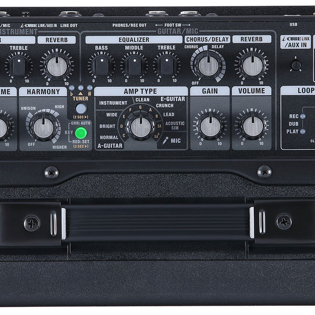 Boss CUBE Street 2 - 2x6.5" 10-watt Battery Powered Combo Amplifier - Black ( CUBE Street II )