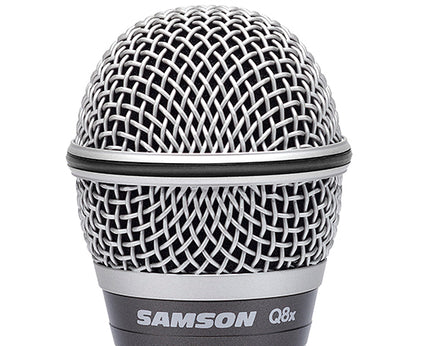 Samson Q8x - Professional Dynamic Handheld Microphone (Q8-x/Q8 X)
