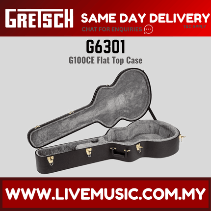 Gretsch G6301 Synchromatic Cutaway Electric Guitar Hard-shell Case
