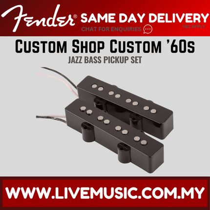 Fender Custom Shop Custom 60s Jazz Bass Pickups, Set of 2