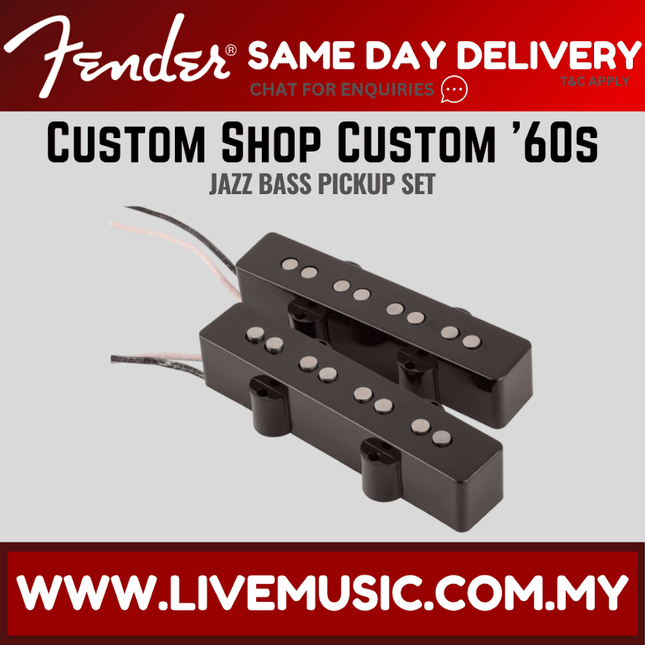 Fender Custom Shop Custom 60s Jazz Bass Pickups, Set of 2