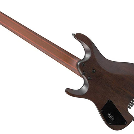 Ibanez Q-Series QX527PB Premium 7-String Headless Guitar, Roasted Maple Fretboard - Antique Brown Stained (QX527PB-ABS)