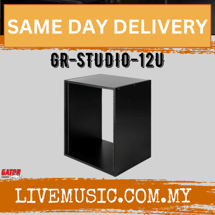 Gator GR-STUDIO-12U Studio Rack Cabinet (GRSTUDIO12U/GR STUDIO 12U)