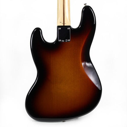Fender Artist Geddy Lee Jazz Bass Guitar, Maple Fretboard 3-Ply White Pickguard with Gig Bag - 3 Tone Sunburst