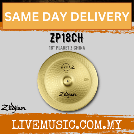Zildjian 18" Planet Z China Cymbal (PLZ18CH/ZP18CH)