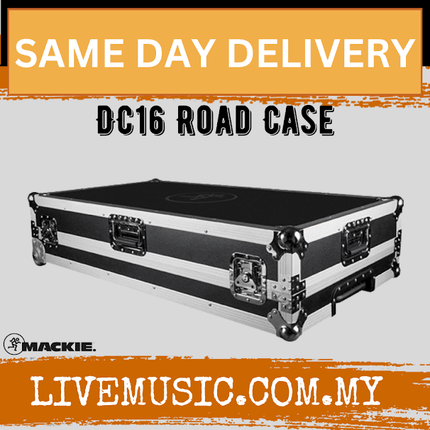 Mackie DC16 Road Case Tour Ready Carry Wood Case For DC 16 ( DC-16 / DC 16 )