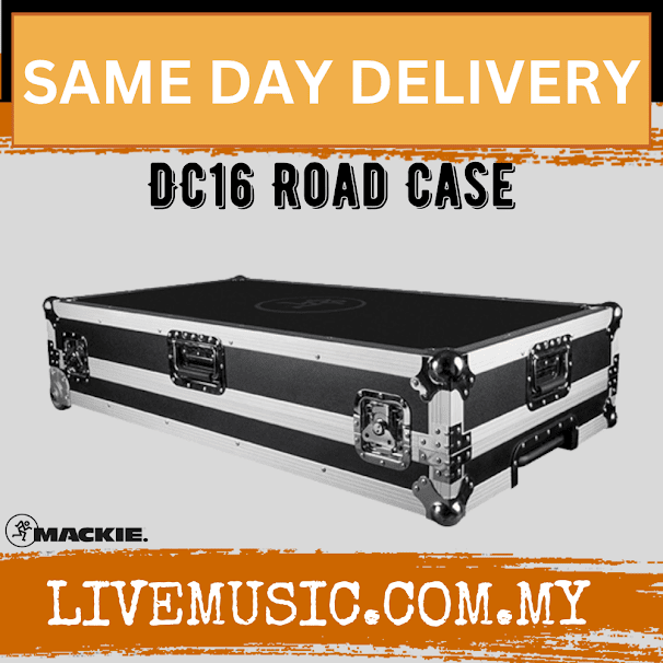 Mackie DC16 Road Case Tour Ready Carry Wood Case For DC 16 ( DC-16 / DC 16 )