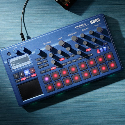 Korg Electribe 2 Music Production - Metallic Blue (ELECTRIBE2/ELECTRIBE-2)