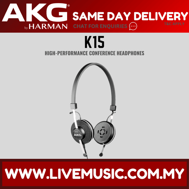 AKG K15 Professional Headphones (K-15)