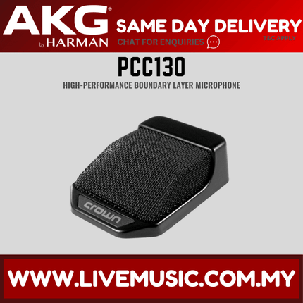 AKG PCC130 Cardioid Boundary Layer Microphone (PCC-130 PCC 130)