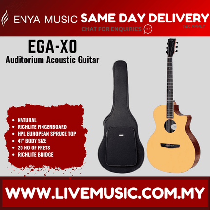 ENYA EGA-X0 41" Acoustic Guitar - Natural ( EGAX0 EGA X0 )
