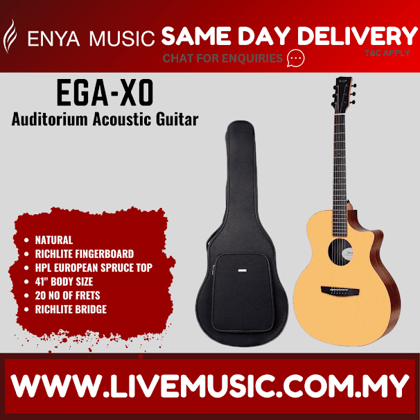 ENYA EGA-X0 41" Acoustic Guitar - Natural ( EGAX0 EGA X0 )