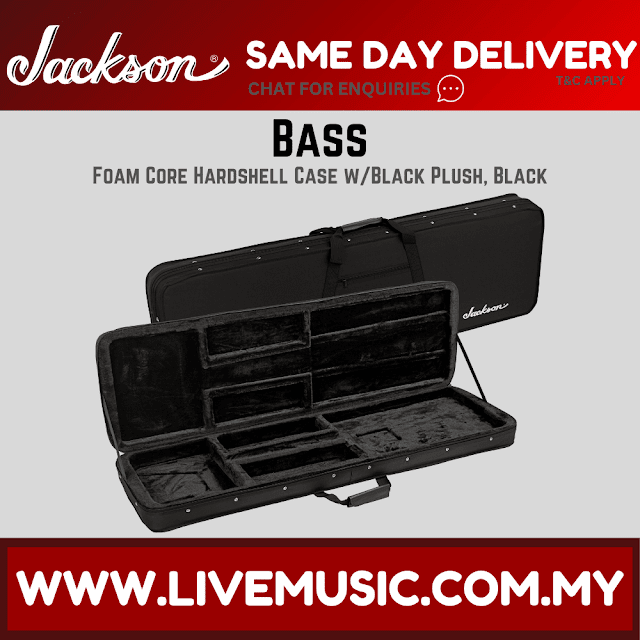 Jackson Bass Guitar Hardshell Gig Bag