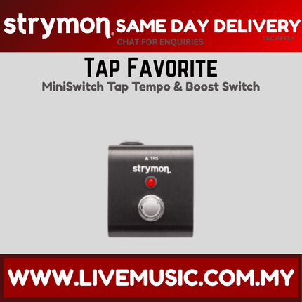 Strymon Tap Favorite Switch Pedal / Mini Swtich / Preset and Tap Tempo Switch / footswitch