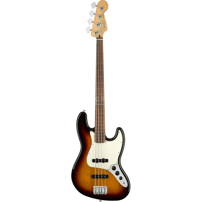 Fender Player Plus Jazz Bass Guitar, Pau Ferro Fretboard - 3 Color Sunburst