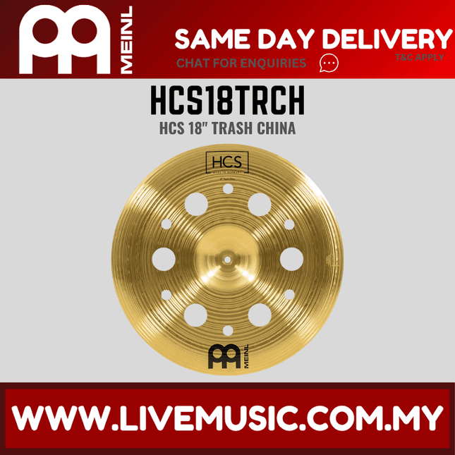Meinl HCS18TRCH 18" HCS Trash China Cymbal