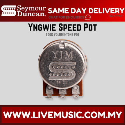 Seymour Duncan 500K Yngwie Speed Pot Guitar (YJM-500/YJM 500)
