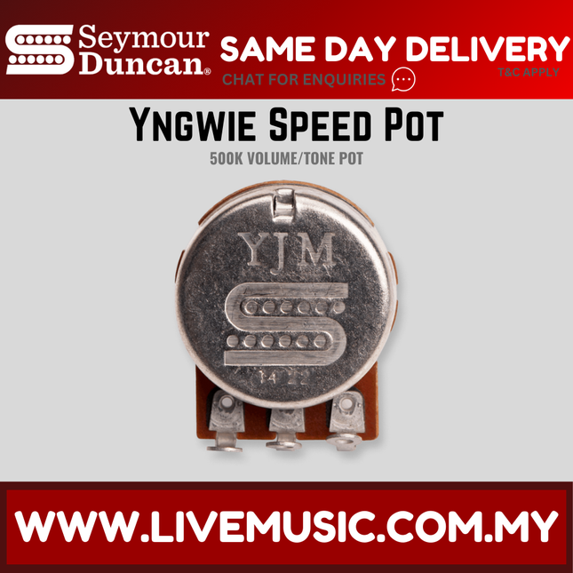 Seymour Duncan 500K Yngwie Speed Pot Guitar (YJM-500/YJM 500)