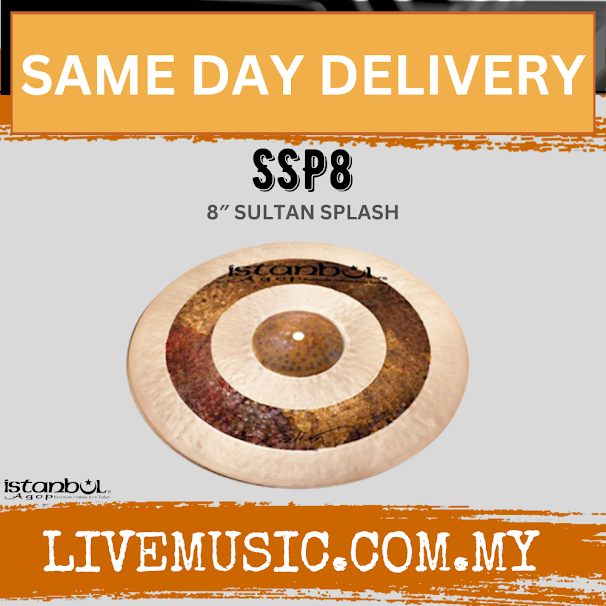 Istanbul Agop SSP8 8" Sultan Splash Cymbal (SSP 8/SSP-8)
