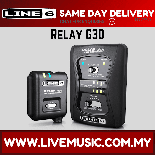 Line 6 Relay G30 Digital Wireless Guitar System (LINE6)