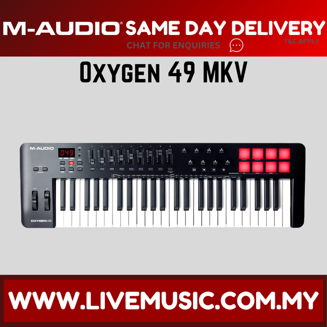 M-Audio Oxygen MKV 49 USB MIDI Controller (MKV49/MKV-49)