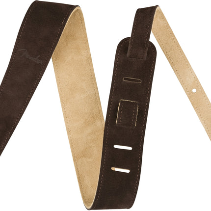 Fender 2inch Reversible Suede Guitar Strap - Brown/Tan