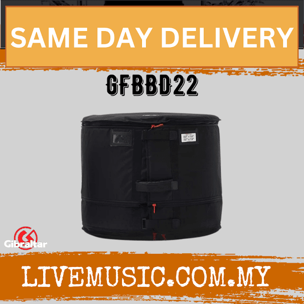 Gibraltar GFBBD22 22inch Bass Drum Bag (GFBBD 22/GFBBD22)