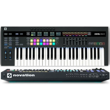 Novation 49SL MkIII 49-key Keyboard Controller with 8-track Sequencer