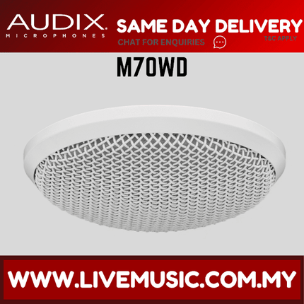 Audix M70WD Flush-Mount Ceiling Microphone (M70-WD/M70 WD)