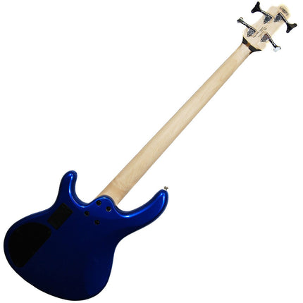 Cort Action Plus Electric Bass Guitar Jatoba Fretboard with Bag - Blue Metallic (ActionPlus/Action-Plus)