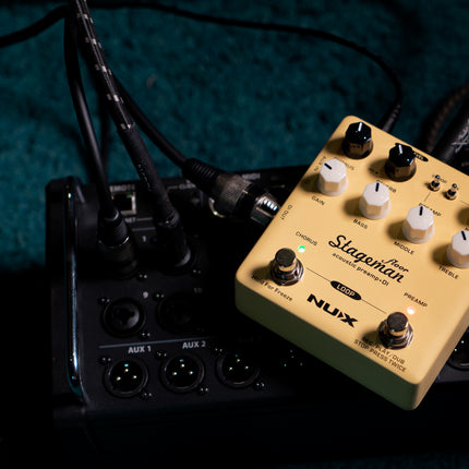 NUX NAP-5 Stageman Floor - Acoustic Preamp & DI Pedal (NAP5)