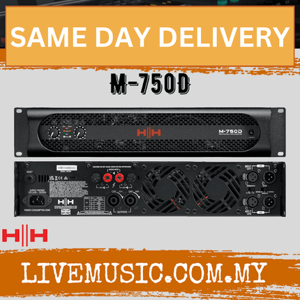 HH electronics M-750D M-Series Power Amplifiers ( M 750D / M750D )