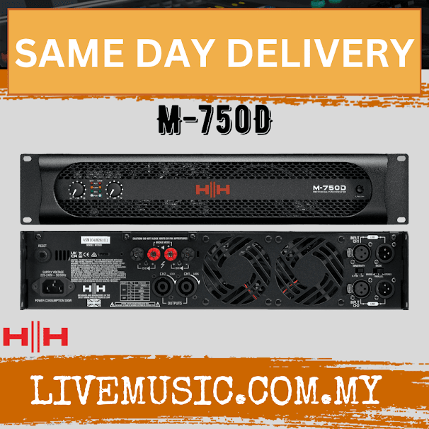 HH electronics M-750D M-Series Power Amplifiers ( M 750D / M750D )