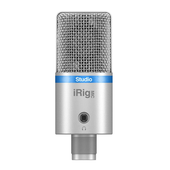 IK Multimedia iRig Mic Studio - Compact Studio Digital microphone - Silver