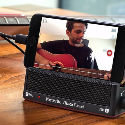 Focusrite iTrack Pocket Audio Interface for iPhone with Lightning Connector