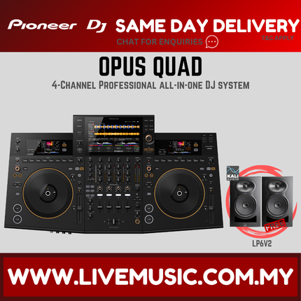 Pioneer DJ OPUS-QUAD Professional all-in-one DJ system With Monitor Speaker And Case ( OPUS QUAD / OPUSQUAD )