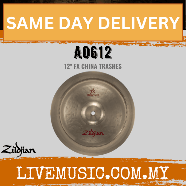 Zildjian 12" FX Oriental China Trash Cymbal (A0612)